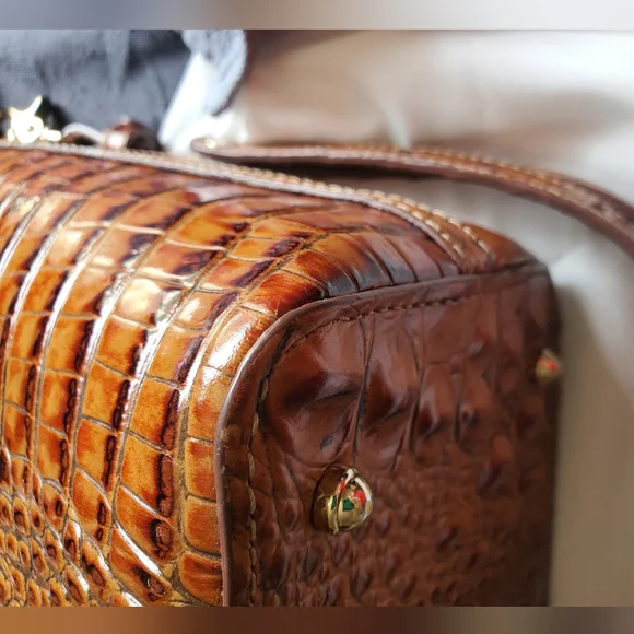 Brahmin Duxbury Melbourne Leather Satchel - Picture 4 of 14